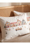 2-Piece New Year Themed Pillowcases for Style Enthusiasts from Uzg Store 50X70 cm