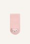 Striped 3D Bear Figured Cotton Long Socks for Baby Girl I6952A5Ns