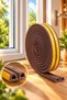 2X25=50 Mt Door Tape and Window Sealant Tape Adhesive Brown - 5