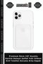 Premium Reno 15F Compatible Card Holder Detailed Transparent Yuki Silicone Case Phone Protection Back Cover