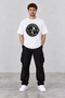 Selahaddin Eyyubi Printed Unisex Oversize T-Shirt – Black and White - 3