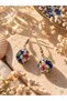 Handmade Floral Vintage Earrings – Timeless Design