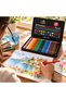 Make Every Stroke a Masterpiece with Watercolor Pencils Set, 24 Premium Vibrant Colors with 1 Brush, Water-Soluble Pencils for Creative Drawing, Blending, Shading and Painting - 6