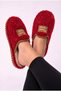 Women's Silvery Non-Slip Lightweight Sole Red House Slippers Furry Slippers Dowry Bundle Slippers Gift Slippers Stc1377
