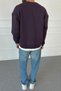 Boxy Fit Şardonlu Sweatshirt - 3