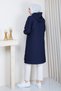 Women's Onion Patterned Pocketed Wear-And-Go Quilted Coat - 8