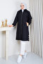 Women's Onion Patterned Pocketed Wear-And-Go Quilted Coat - 4
