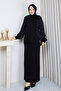 Women's Silk Kupra Detailed Mercerized Double Knitwear Set - 4