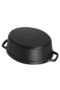 La Cocotte Cast Iron Pot Black 23 cm Oval - 3