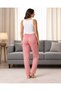 Women's Micro Suede Winter Elastic Comfortable Pajama Bottoms - 6