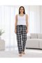 Women's Micro Suede Winter Elastic Comfortable Pajama Bottoms - 2