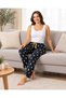 Women's Micro Suede Winter Elastic Comfortable Pajama Bottoms - 2