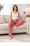 Women's Micro Suede Winter Elastic Comfortable Pajama Bottoms