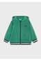 Boy's Tracksuit Set with Blouse, Green, 3 Pieces - 4
