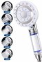 Glb-Stl41414 White Filtered Shower Head with 5 Different Water Flows, Massage Effect, Chlorine and Limescale Filtering - 3