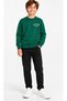 29810-26 Boy's 3 Thread Yarn Embroidered Tomorrow Printed Crew Neck Sweatshirt 9-12 Years