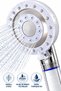 Glb-Stl41414 Filtered Shower Head with 5 Functions, Massage Effect, Chlorine and Limescale Filtered, White Shower Head - 2