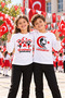 29 October Republic Day Unisex Kids 2-Piece Long Sleeve T-Shirt Set White