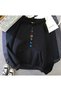 Unisex Black Hooded Oversize Sweatshirt Comfortable Fit Cotton with Fleece Inside