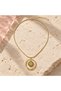 Aurelia Green Orbit Necklace