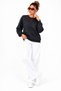 Women's Patterned Crew Neck Comfortable Fit Soft Sweater
