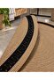 Black Jute, Straw, Door Mat, Bathroom Mat, Floor Mat, Kitchen Mat - 2