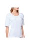 100% Cotton Women's Half Sleeve Undershirt – White-Xl - 2
