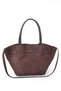 Women's Leo Model Nubuck Suede Hand and Shoulder Bag - 2