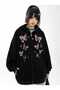 Unisex Black Hooded Oversize Sweatshirt Comfortable Fit Cotton with Fleece Inside