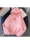 Unisex Pink Oversize Hooded Sweatshirt with Kangaroo Pocket, 3 Thread Raster Hoodie