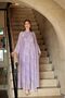 2PC Abaya Dress for women and Inner Maxi Dress, Embellished Open Abayas - 8