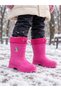 Children's Wool-Lined Waterproof Snow and Rain Boots - 3