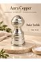 Hand Embossed Copper Salt Bowl Decorative Tableware Salt and Spice Bowl