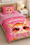 Fancy Cat Patterned Single Girl's Duvet Cover Set - Without Sheets - 2