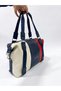 Women's Stripe Detailed Shoulder Bag - 4