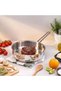 New Stahl Steel Pan 24 cm 1 Piece - with Glass Lid - 4