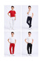 Ay Yıldız National Holiday Celebration Boys' Pants with Adjustable Waist Buttons and 5 Pockets - 4