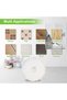Spin Mop Head Replacement for 360 Spin Magic Mopping, 5 Pack Microfiber Spin Mop Refill Heads for Universal Round Shape Standard Size - 7