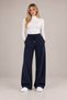 Triple Seasonal Pack (Black+Gray+Navy Blue) Flat-Legged Sweatpants for Daily Use and Sports - 3