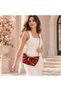 Lumi Metallic Pleated Bag - Silver - 6