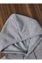 Women's Otter Pattern Oversize Hoodie Minimal Dtf Printed Hooded Sweatshirt - 6