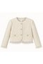 Girl's Glittery Tweed Jacket - 5
