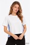 Striped Back Pleated Regular Short Sleeve T-Shirt - 3