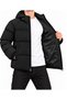 Men's Hooded Winter Puffer Coat - 2
