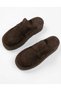 Women's Brown Thick Soled Daily Comfortable Slippers - 5