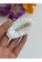 2 Pieces Hand Knitted Amigrumi Purple Violet Flower Snap Buckle Organic Cotton Knitted Children's Buckle - 4