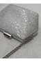 Snake Silver Evening Dress Bag Evening Bag Glittery - 5