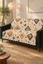 Multi-Purpose Velvet Sofa Cover with Non-Slip Sponge 165X215 cm Modern Bohemian Sofa Bed Throw Picnic Tablecloth Alk9 - 2