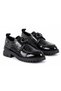 3280 Genuine Leather Casual Women's Shoes-Black Patent Leather