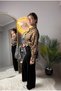 Women's Leopard Patterned Belted Short Jacket – Stylish Model Trench with Waist Fit - 6